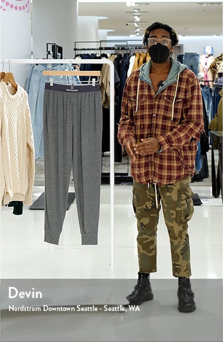 Second Skin Heathered Pajama Pants, sales video thumbnail