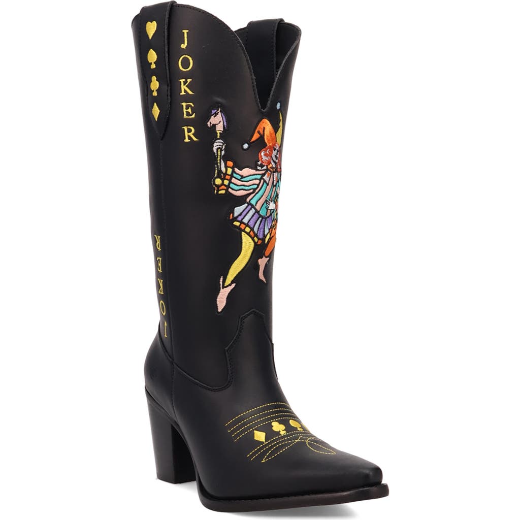 Dingo Joker Embroidered Western Boot