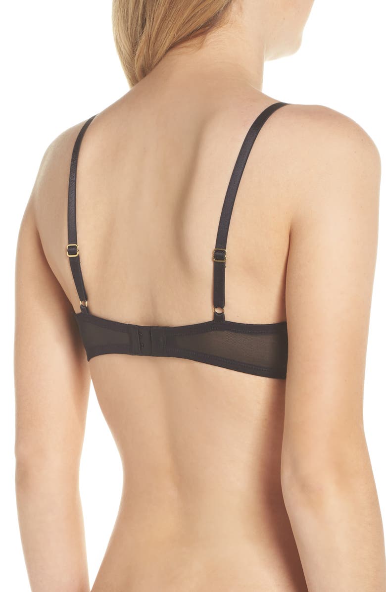 Natori Flora Unlined Underwire Bra, Alternate, color,