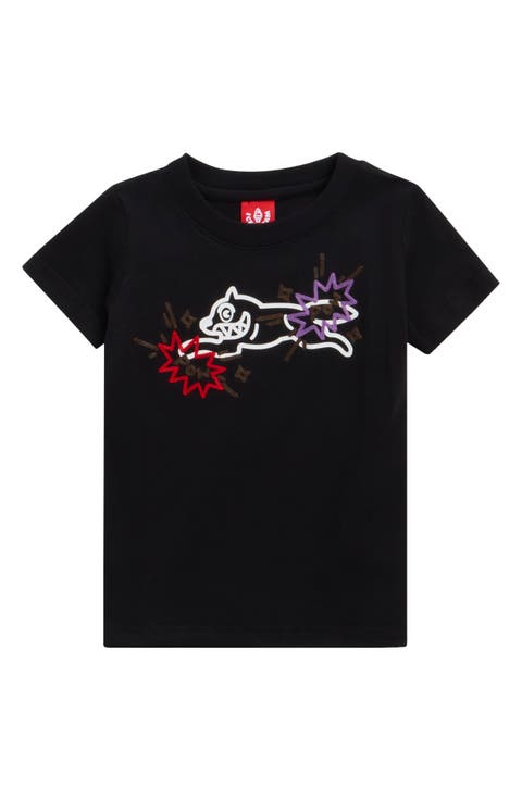Kids' Pop Embroidered Cotton Graphic T-Shirt (Toddler, Little Kid & Big Kid)