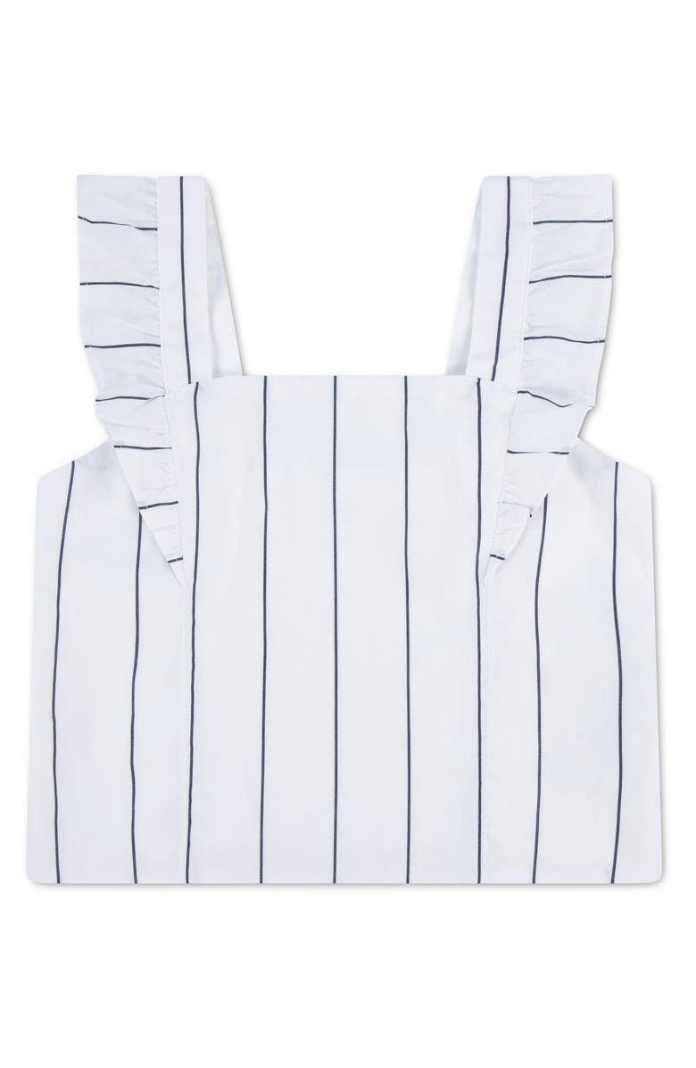 abercrombie kids Kids' Flutter Strap Tank, Main, color, Bright White