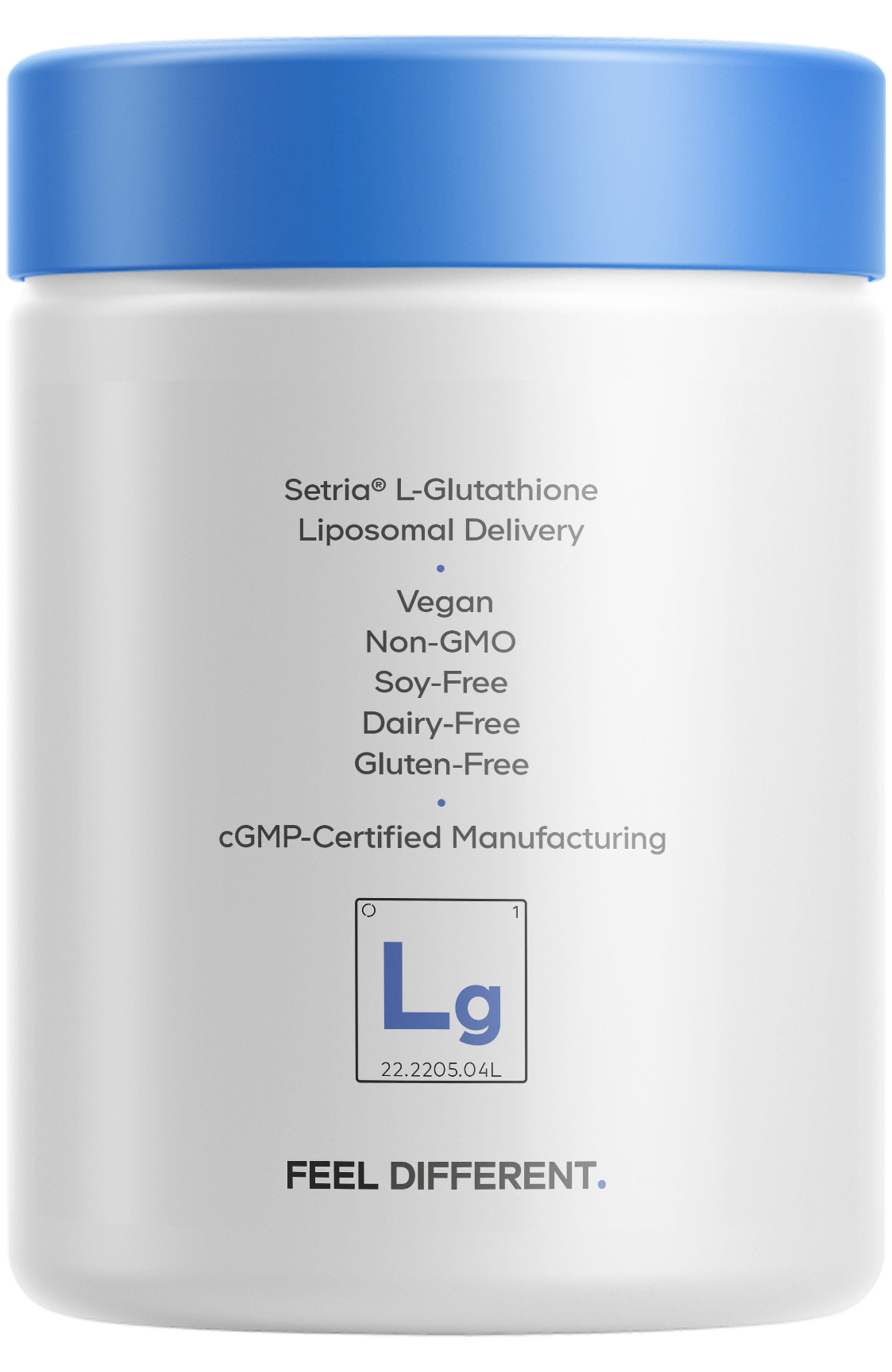 Codeage Liposomal Glutathione Setriaยฎ L-Glutathione Supplement