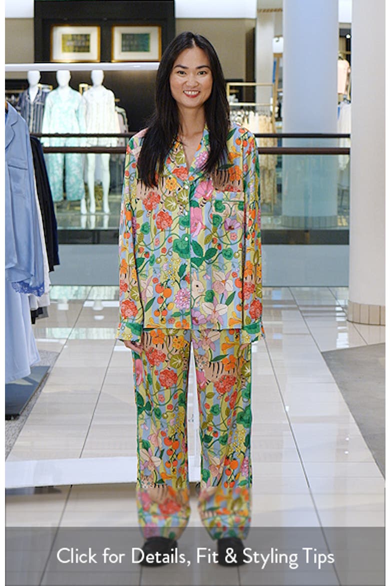 In the Greenhouse Satin Pajamas video