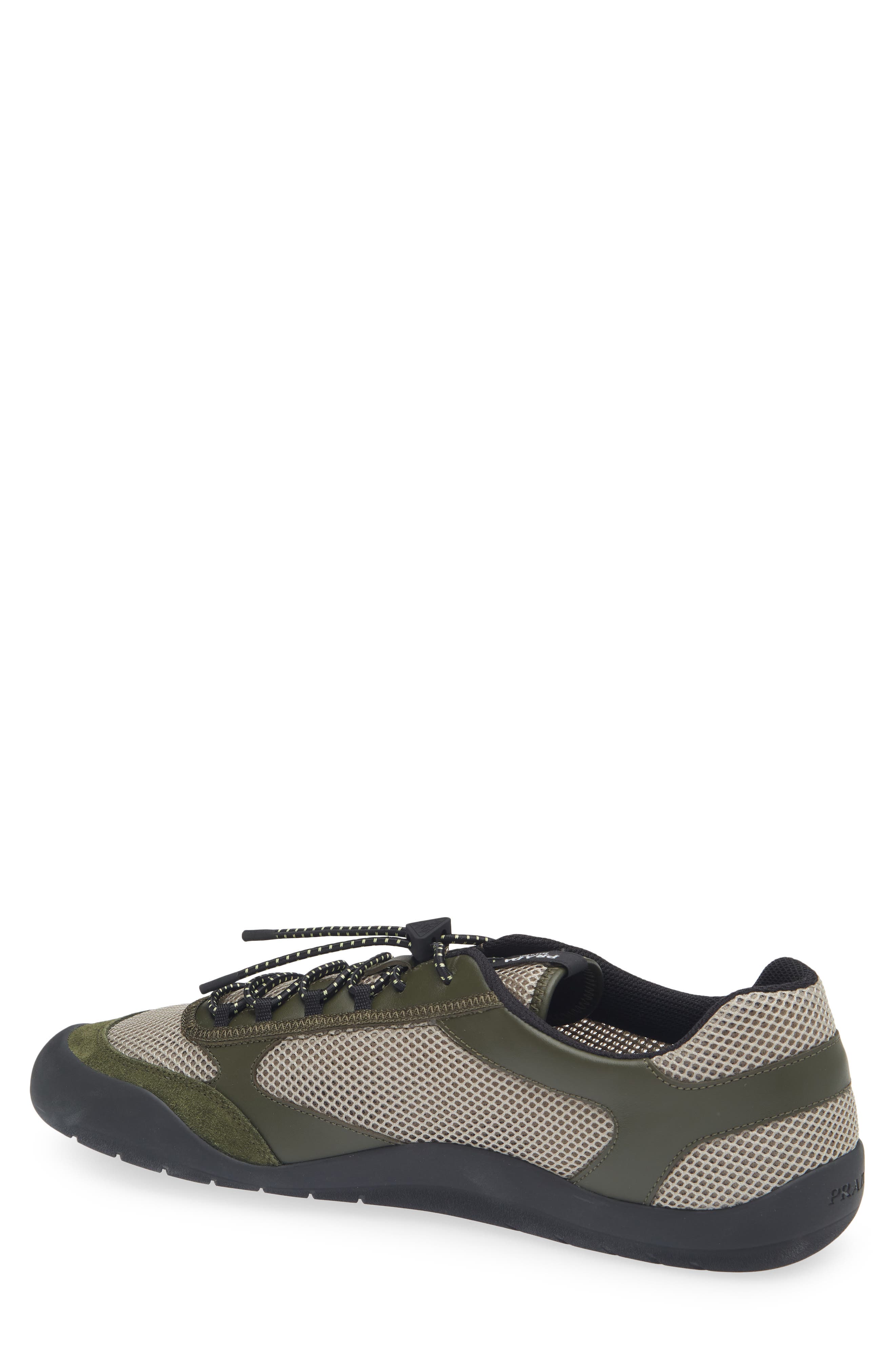 Speedrock Mixed Media Sneaker, Alternate, color, MILITARE