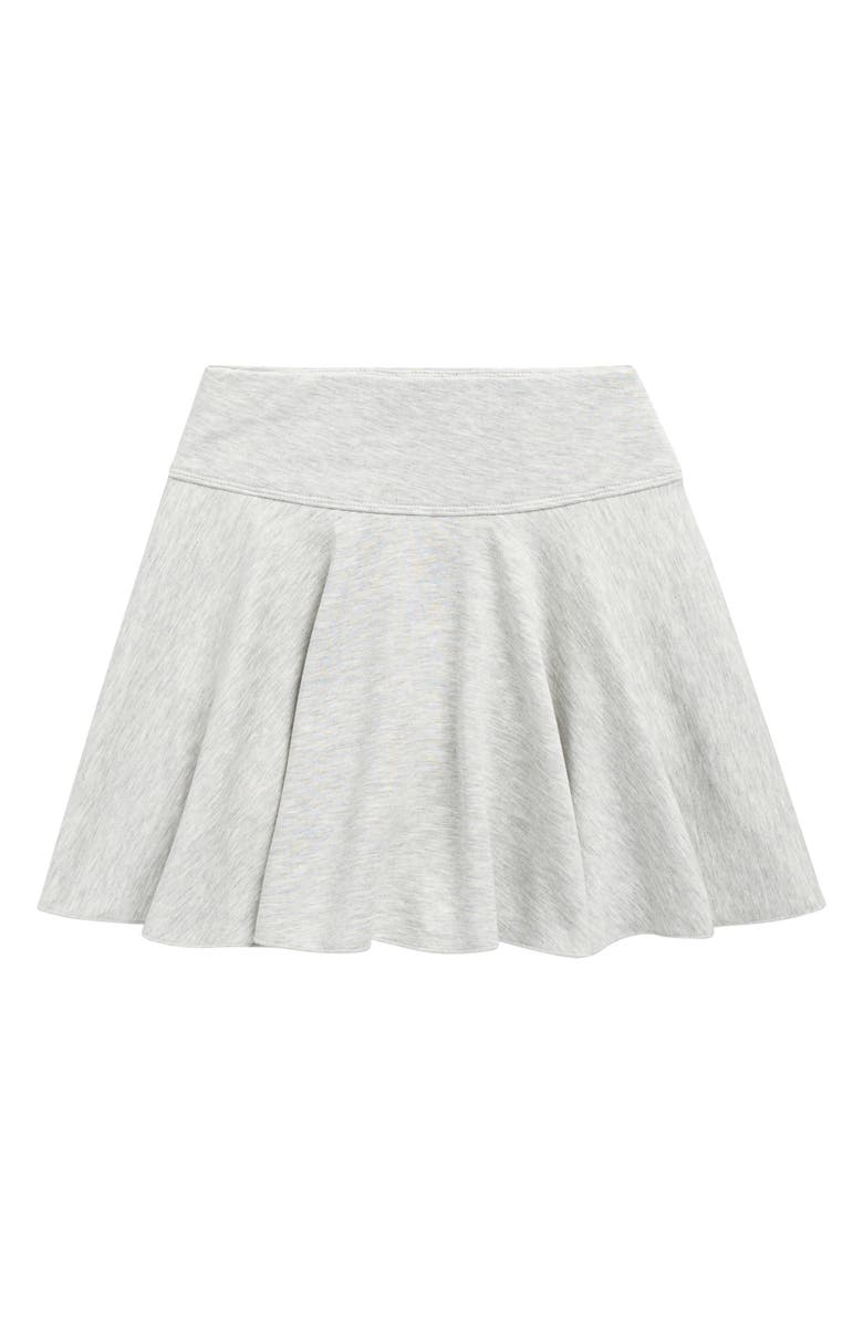 Walking on Sunshine Kids' Cloud Flip Skort, Main, color, Heather Grey