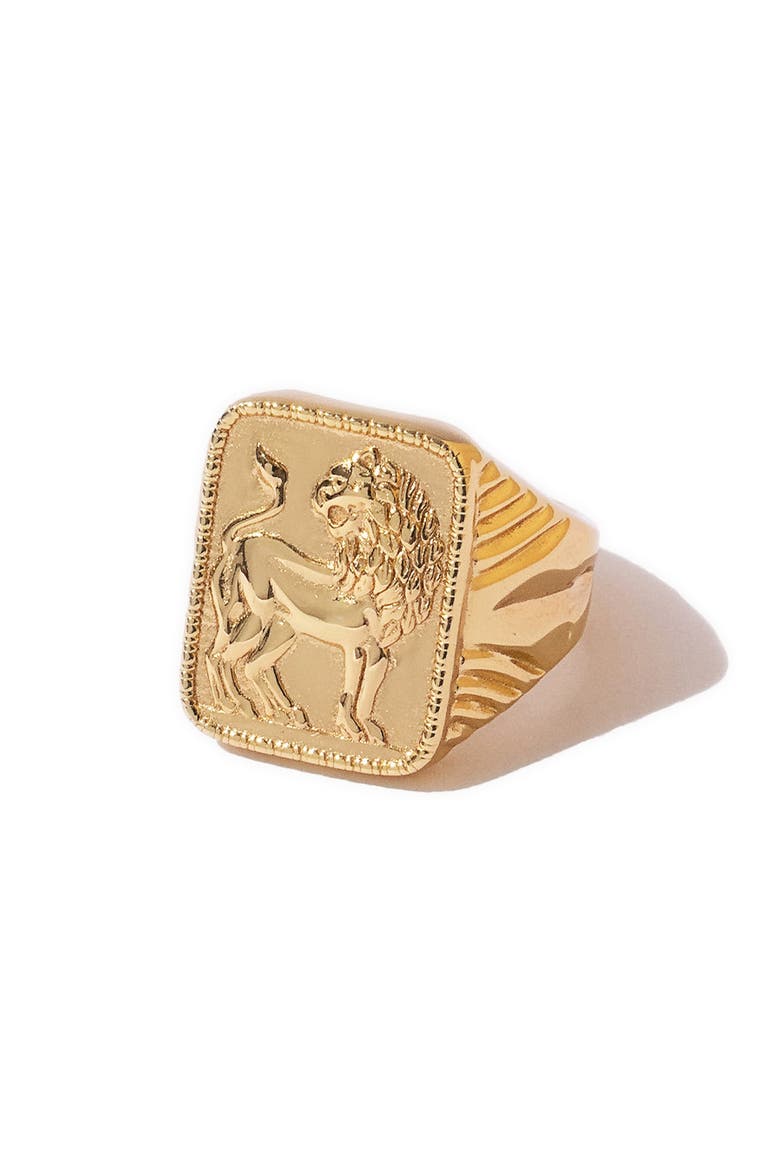 Men's Judah Ring, Main, color, GOLD