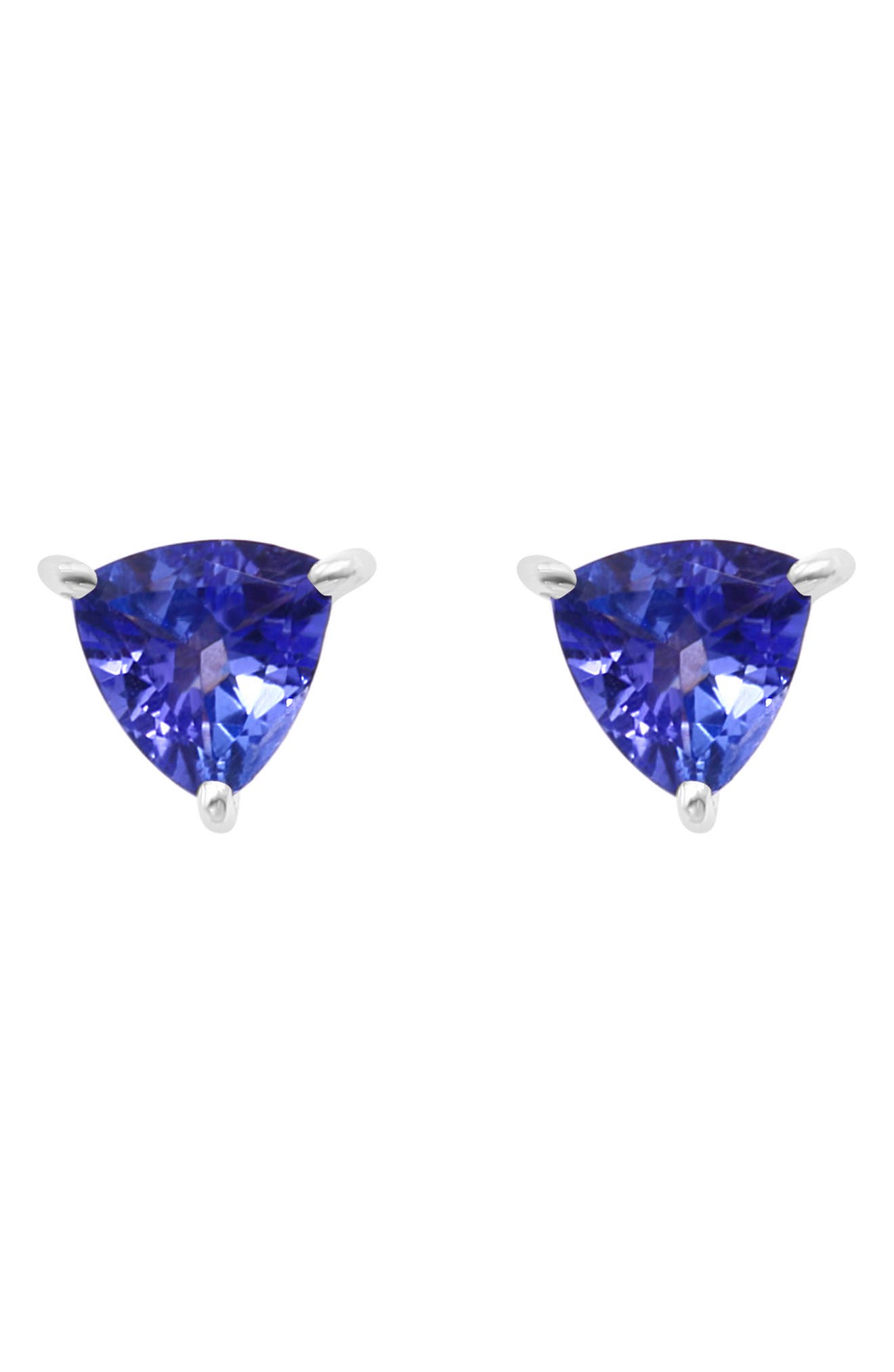 EFFY Sterling Silver Tanzanite Stud Earrings
