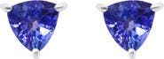 EFFY Sterling Silver Tanzanite Stud Earrings