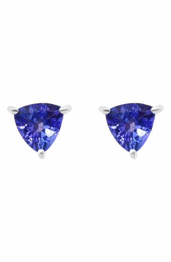 EFFY Sterling Silver Tanzanite Stud Earrings