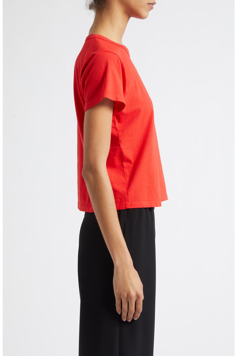 The Margo Tee, Alternate, color, CERISE
