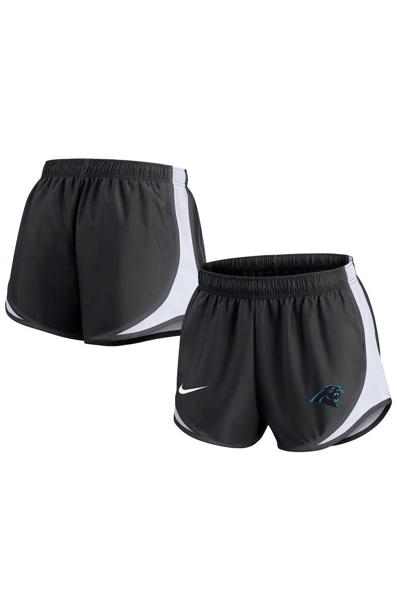 Nike Women's Nike Black Carolina Panthers Performance Tempo Shorts, Main, color, Black