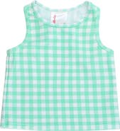 RuffleButts Toddler Girls UPF50+ Active Tank Top