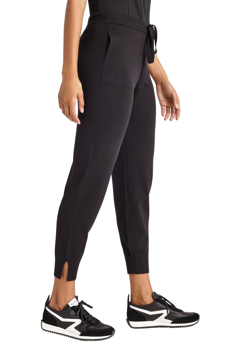 Jeanne Sweater Joggers, Alternate, color, BLACK