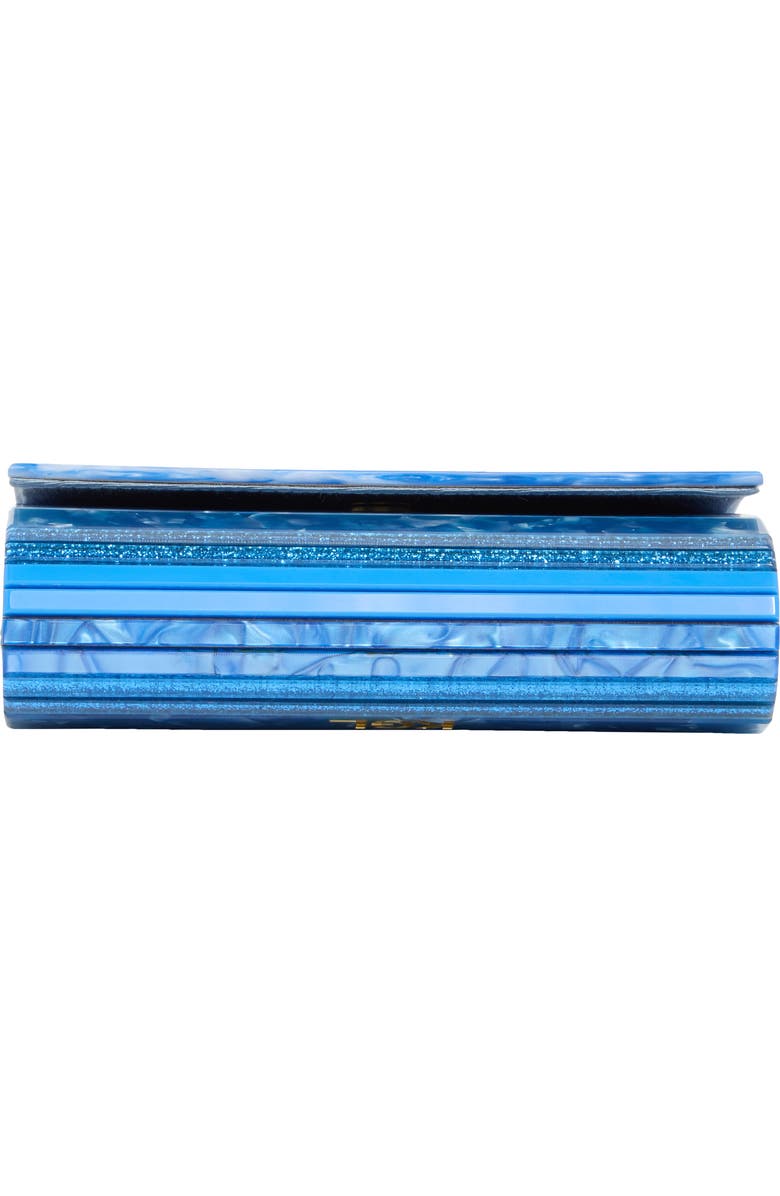 Kurt Geiger London Party Clutch, Alternate, color, Turquoise/ Aqua