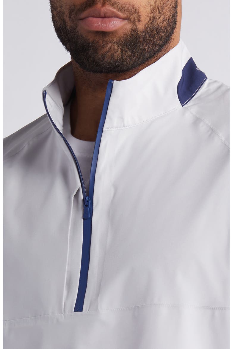 Stealth Stowable Short Sleeve Pullover Rain Jacket, Alternate, color, LIGHT GRAY