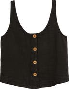 Rip Curl Classic Surf Cotton Crop Button-Up Tank