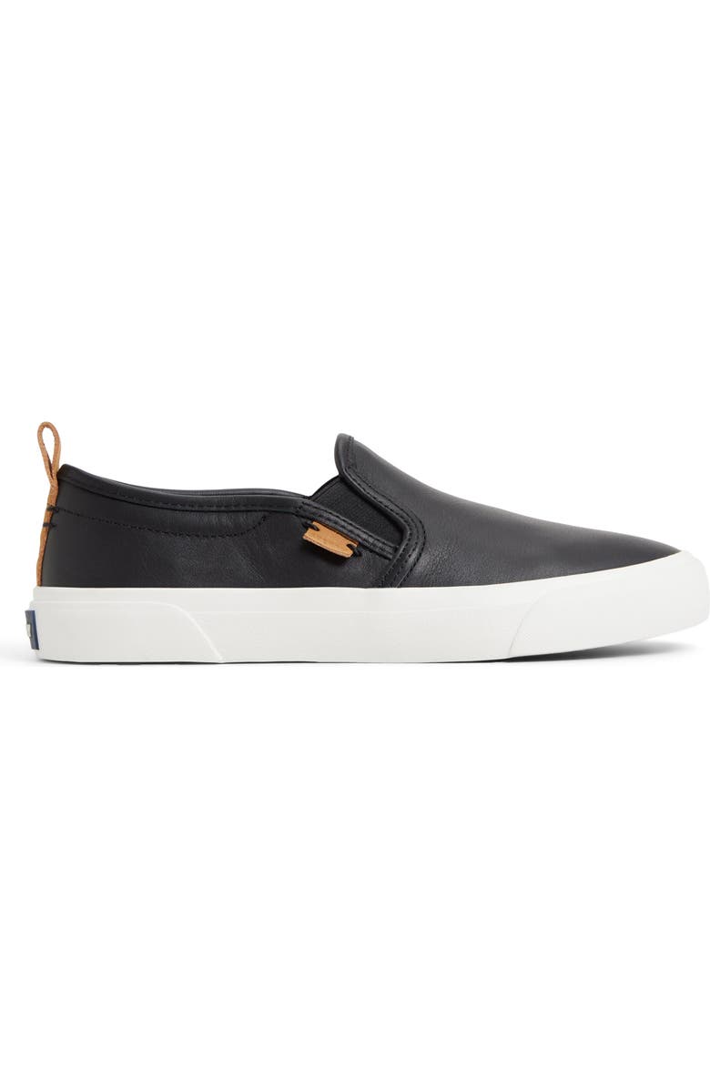 Sperry Beach Twin Slip-On Sneaker, Alternate, color, Black