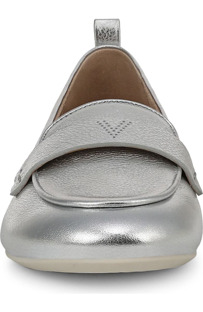 Vionic Tessa Flat, Alternate, color, Silver