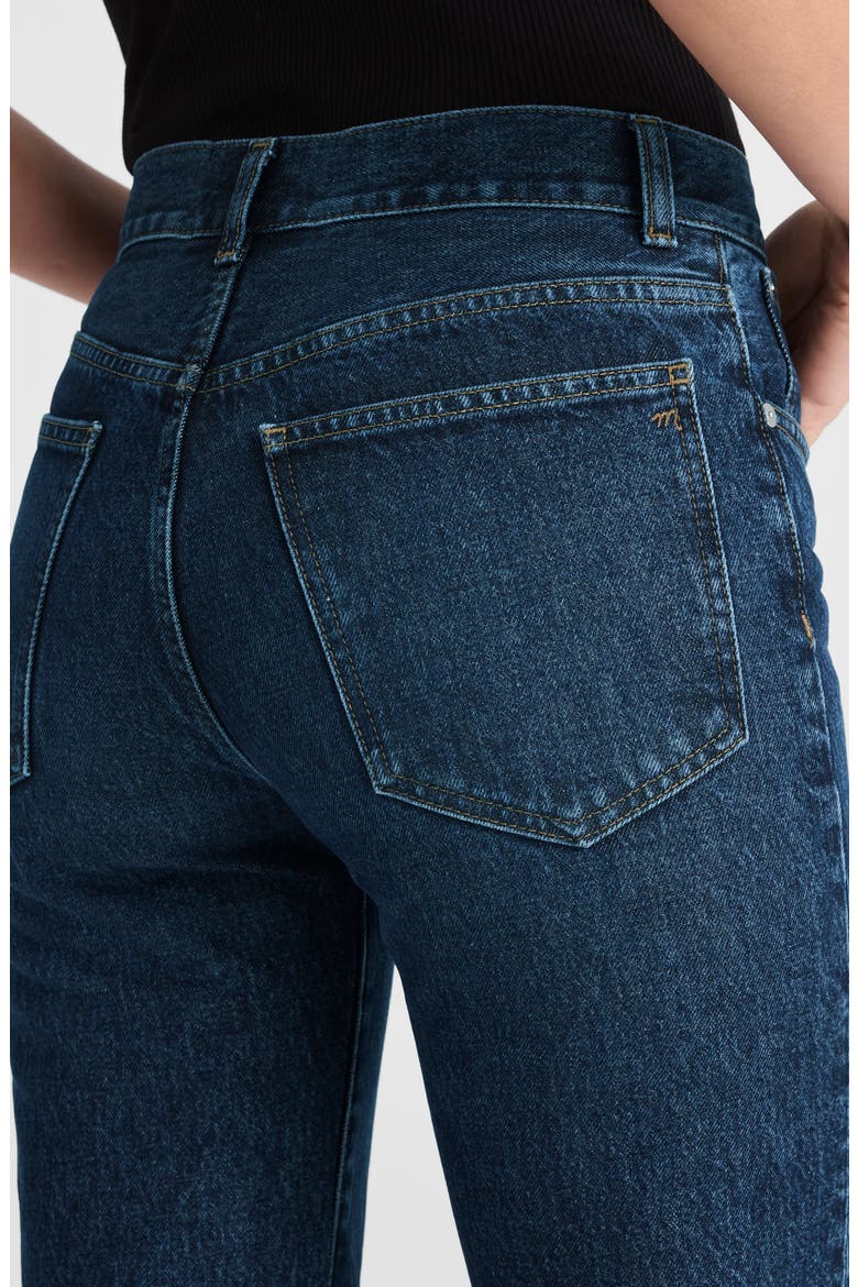 The Longline Straight Jeans, Alternate, color, MCKINNEY WASH