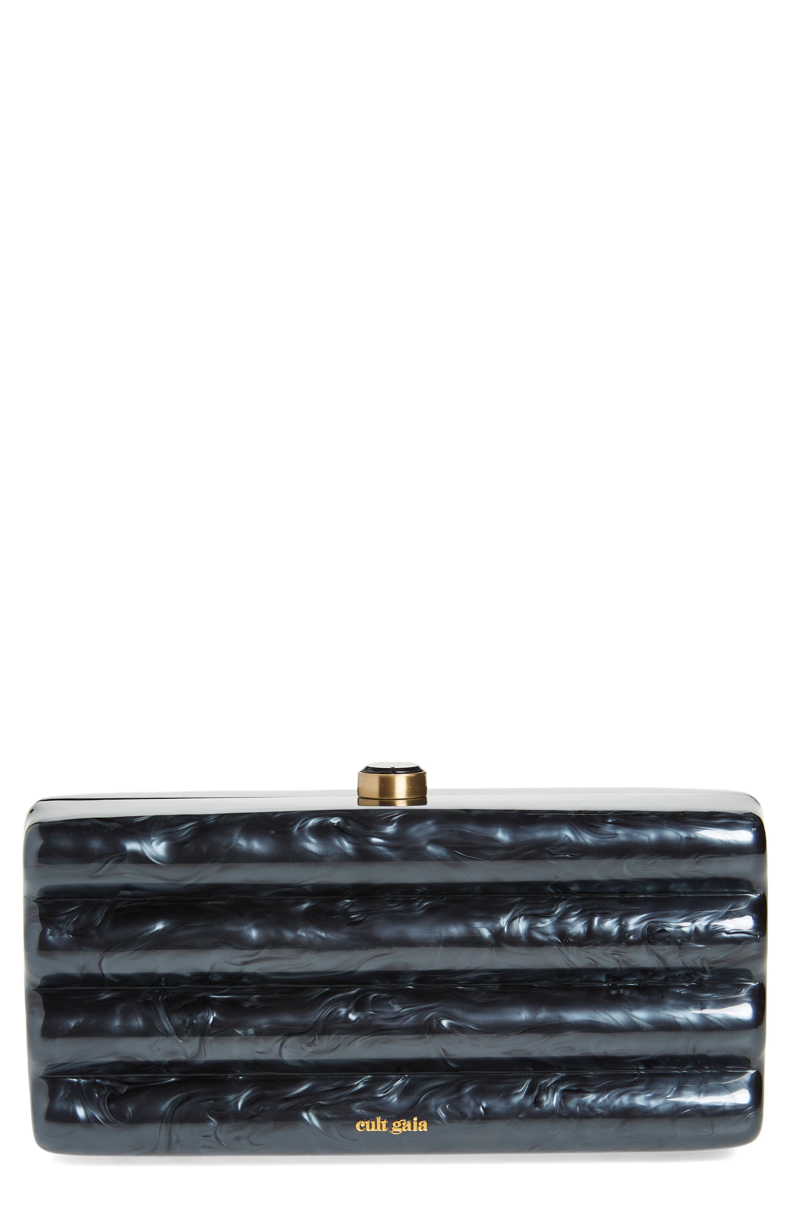 Cult Gaia Enid Clutch, Main, color, 