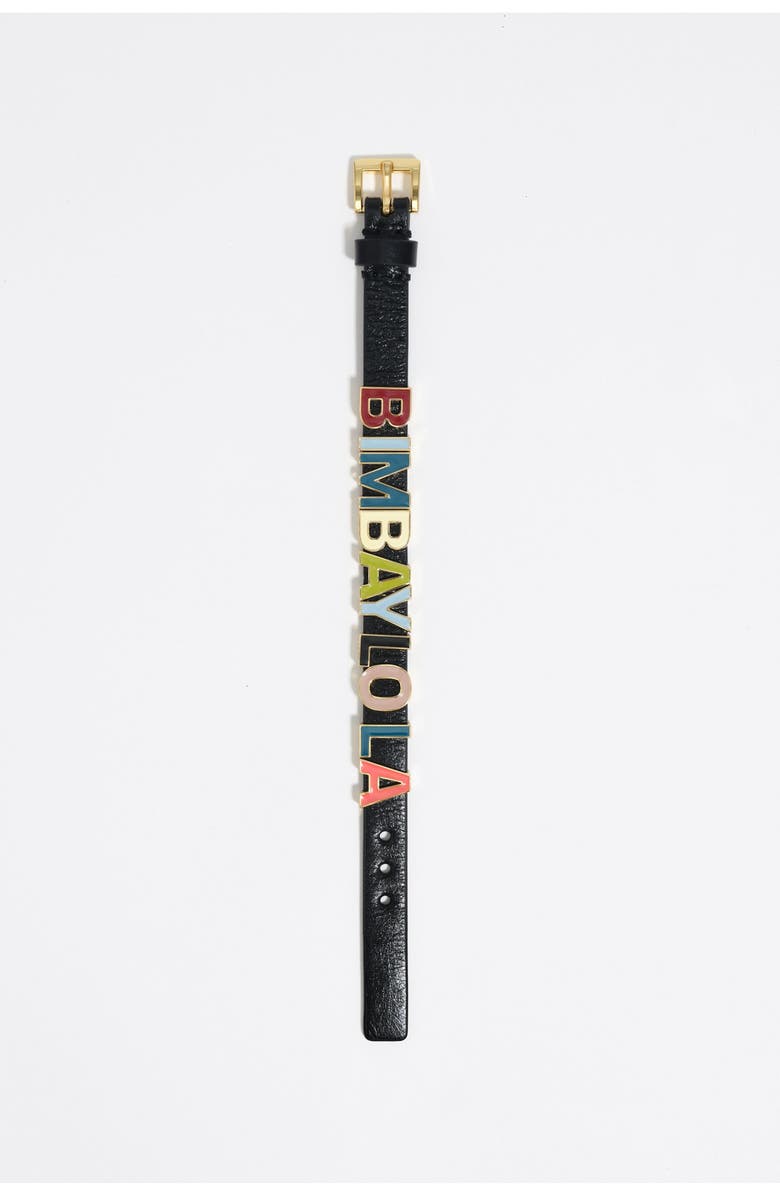 Bimba y Lola Multicolored Logo Strap Bracelet, Alternate, color, 