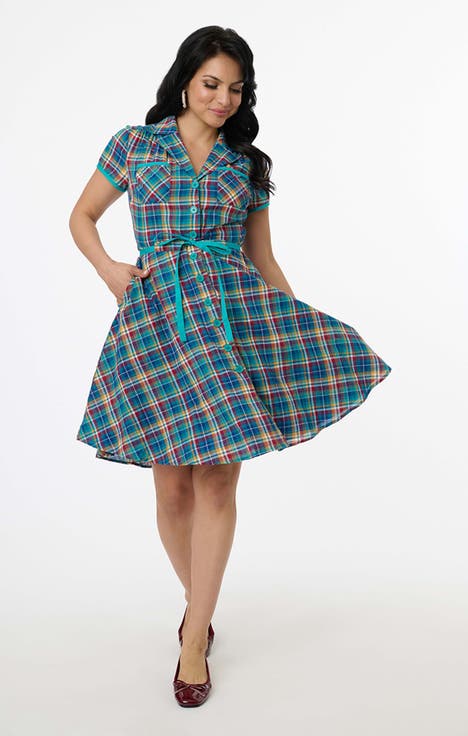 1960s Fit & Flare Dress