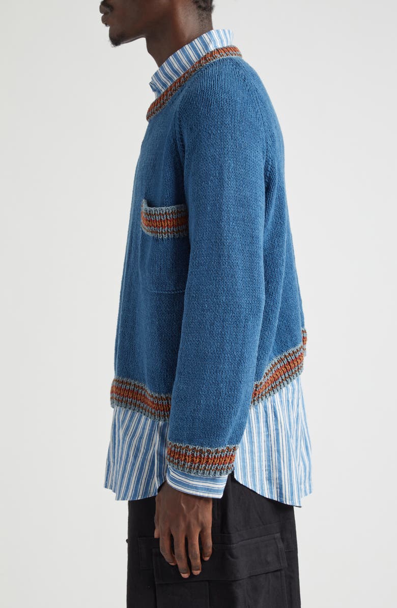 Story mfg. Bulb Organic Cotton Sweater, Alternate, color, 