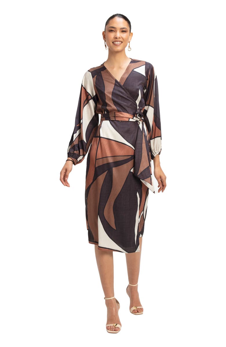 DIARRABLU Lala Dress, Alternate, color, Chiado Rust