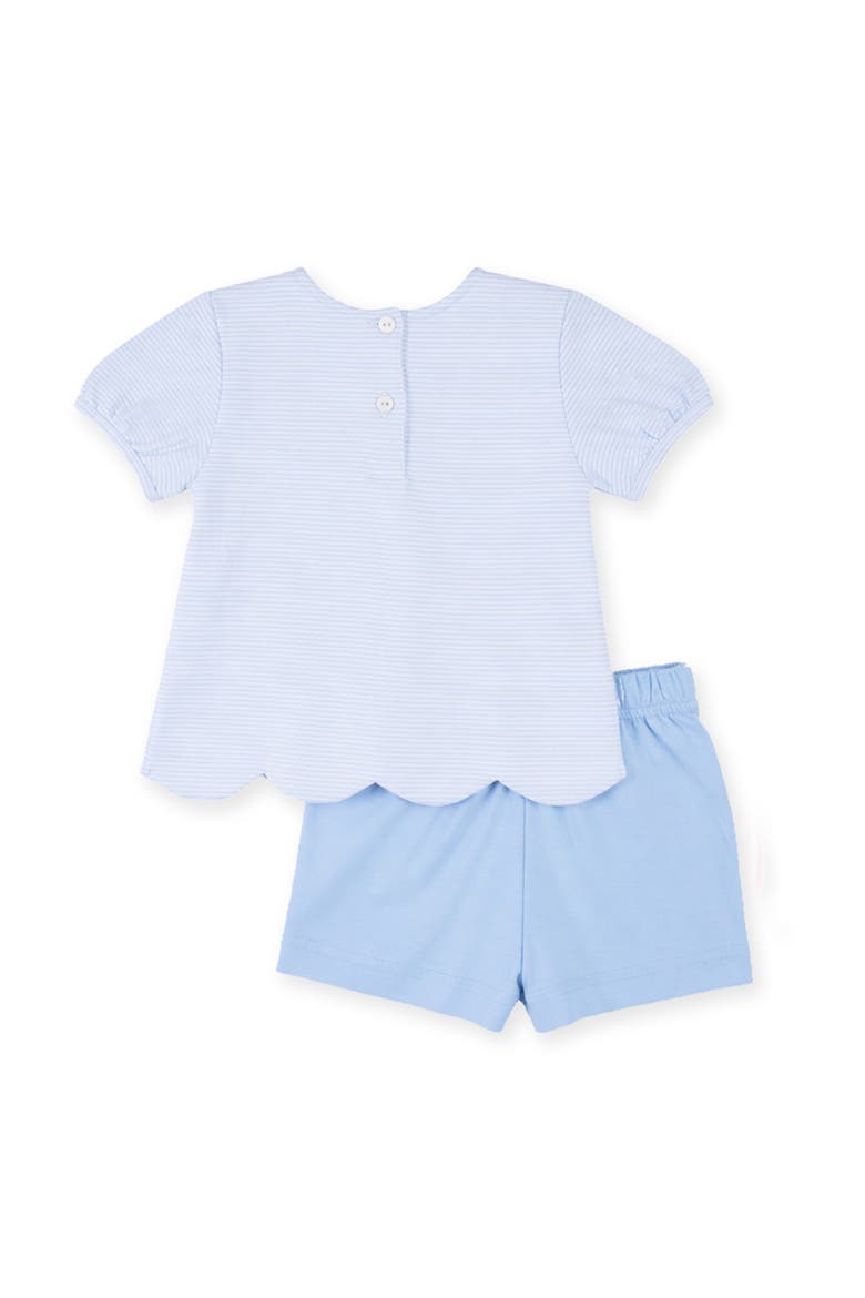 Knit Short Set With School Supplies, Alternate, color, Blue/White