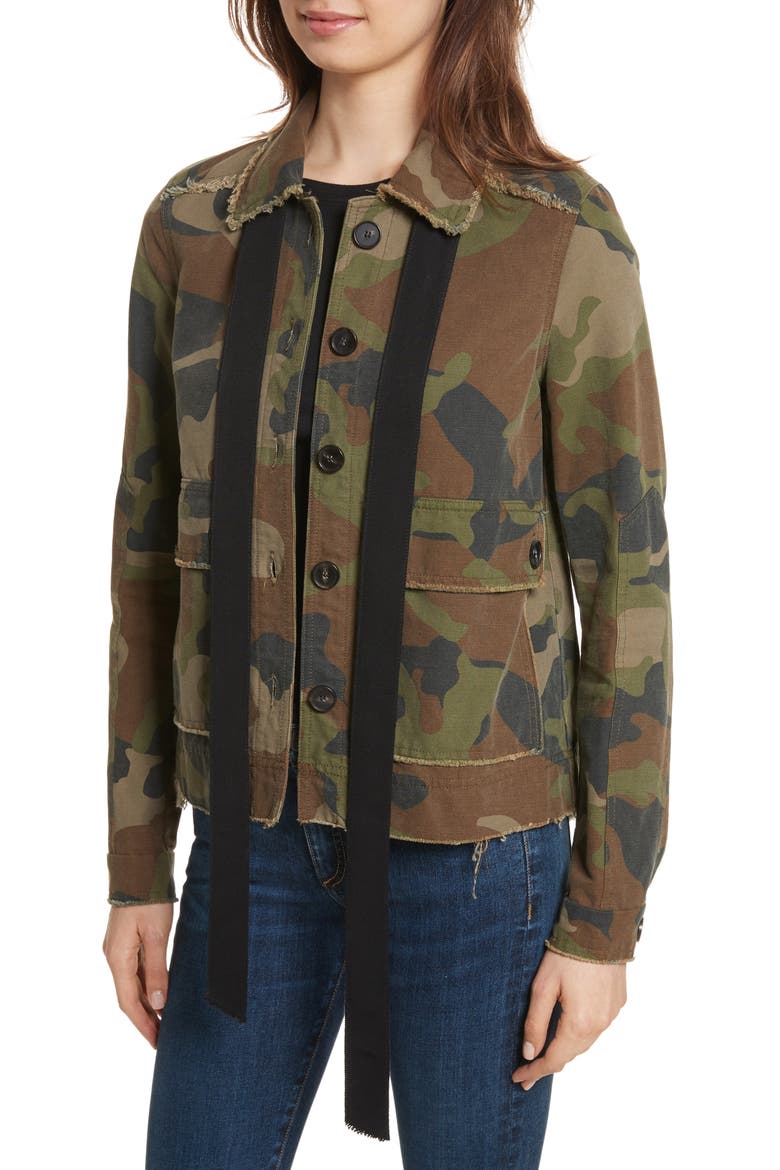 Mercer Camo Print Jacket, Alternate, color, CAMO
