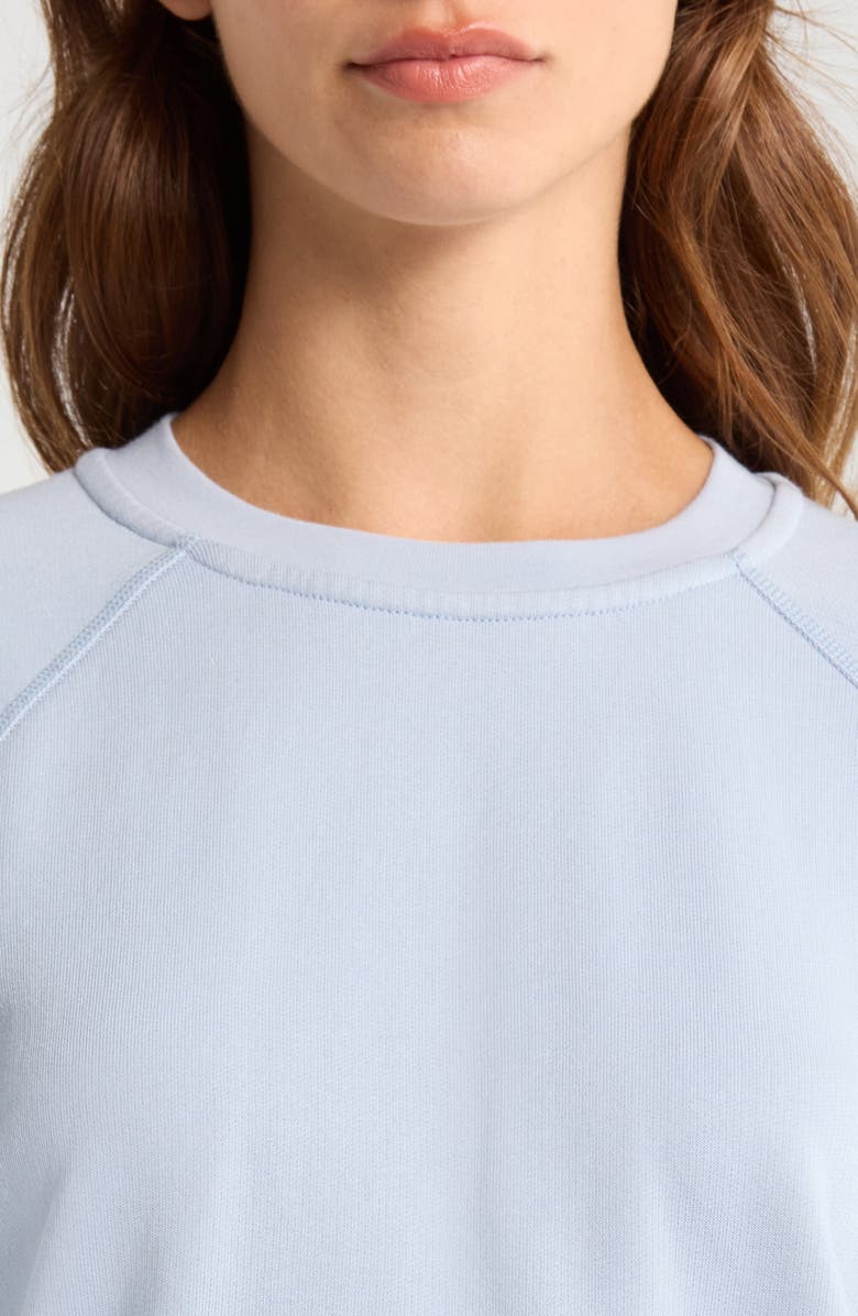 Lunya Silksweats Reversible Sweatshirt, Alternate, color, Welkin Blue