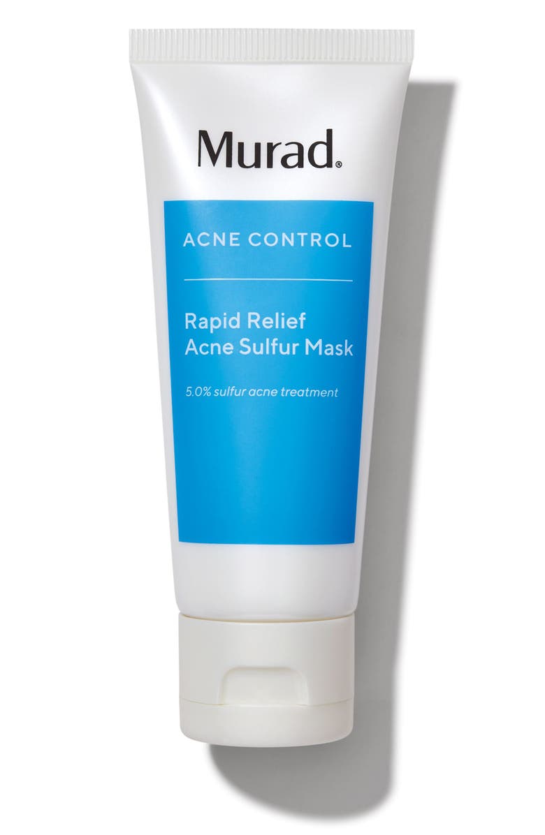 Murad<sup>®</sup> Rapid Relief Acne Sulfur Mask, Main, color, 
