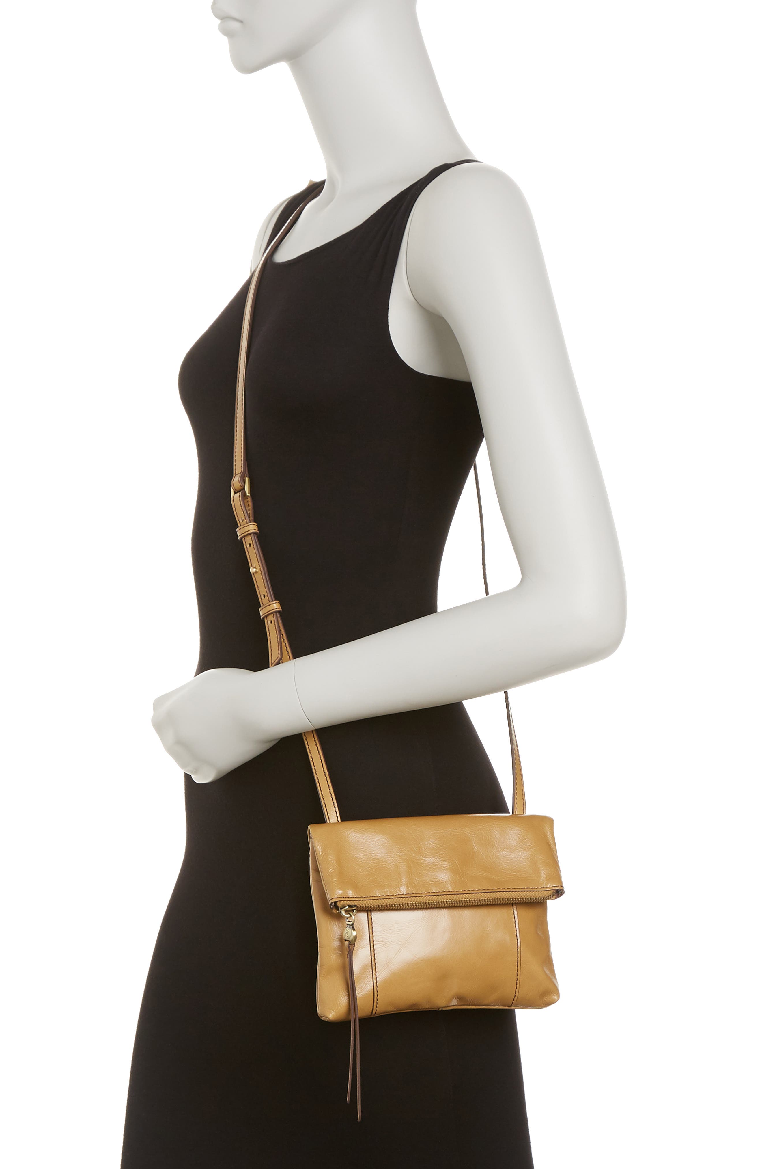 Sparrow Foldover Crossbody Bag, Alternate, color, CEDAR