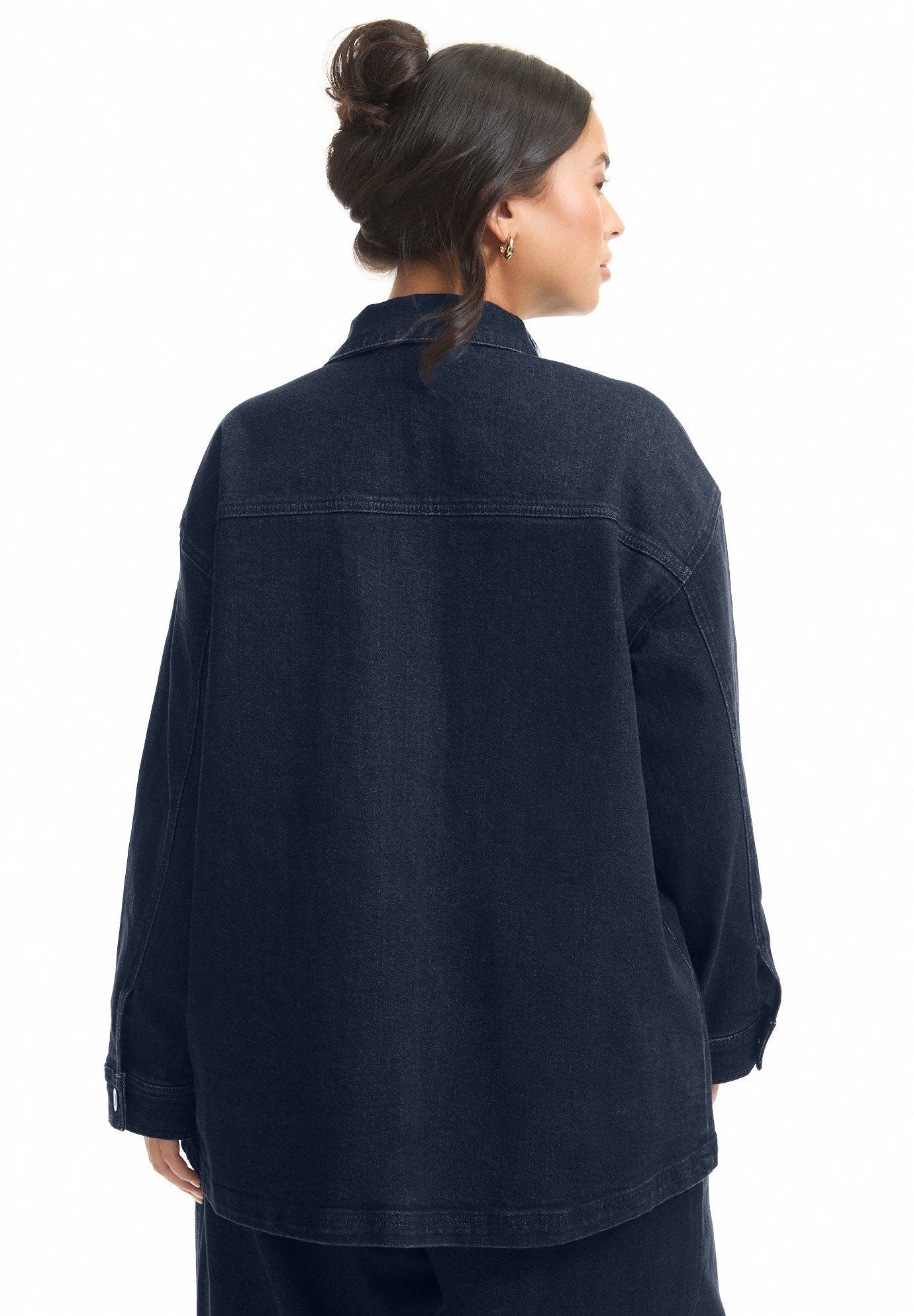 Denim Utility Jacket - image 4