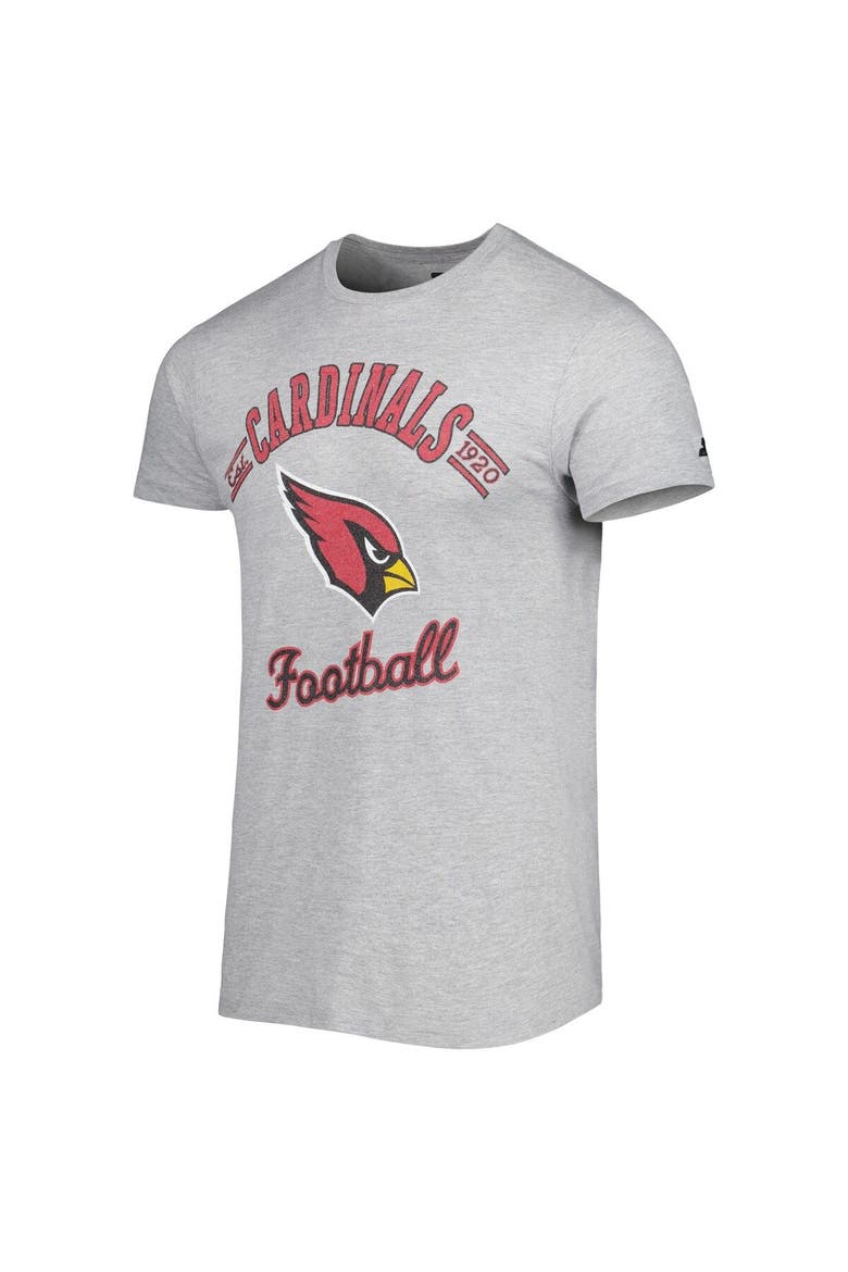 Men's Starter Heathered Gray Arizona Cardinals Prime Time T-Shirt, Alternate, color, Gray