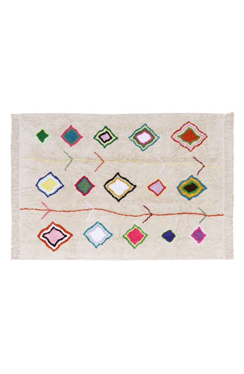 Lorena Canals Kaarol Washable Cotton Rug, Main, color, Brown Tones