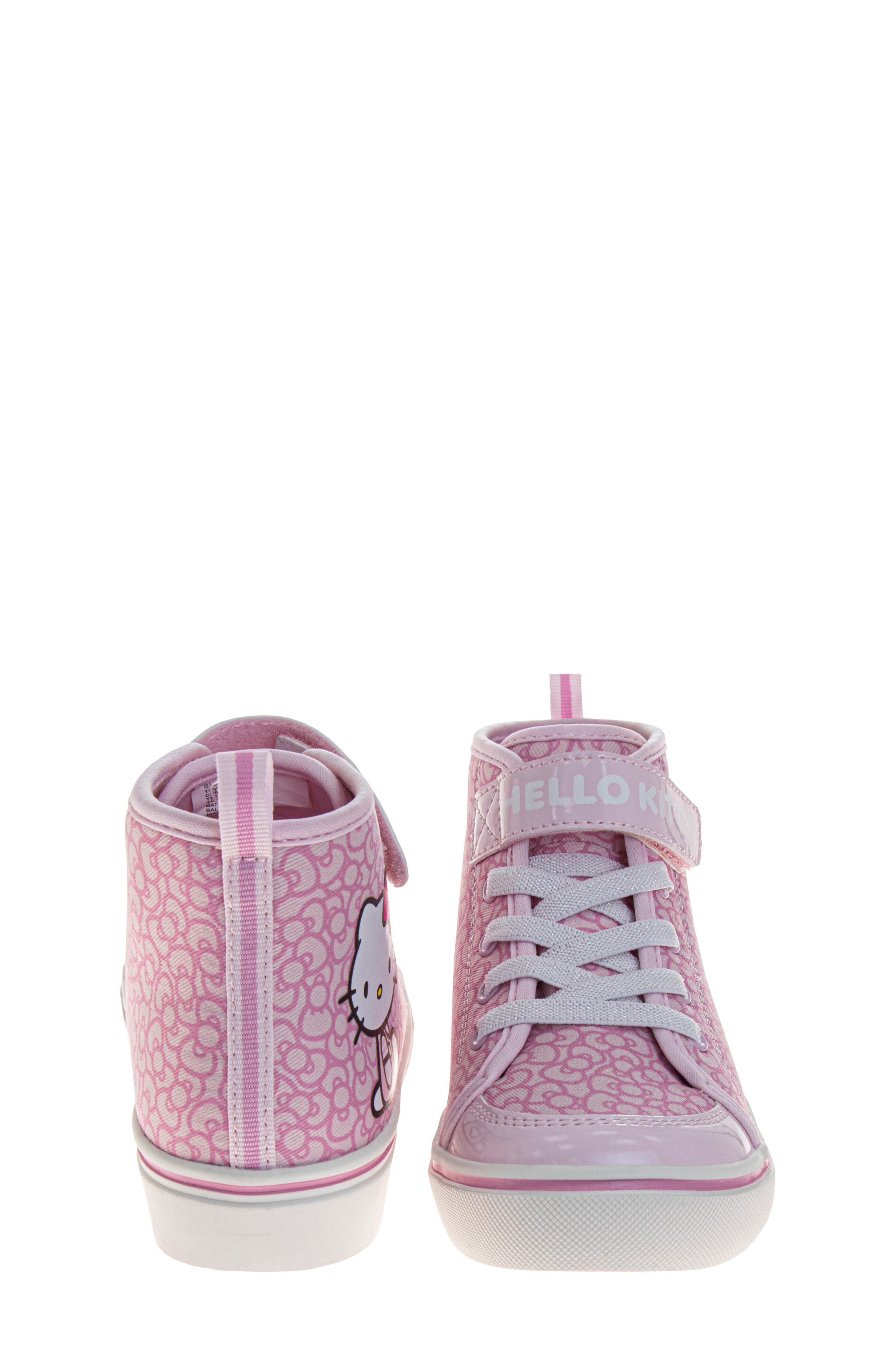 JOSMO x Sanrio<sup>®</sup> Kids' Hello Kitty High Top Sneaker, Alternate, color, Pink