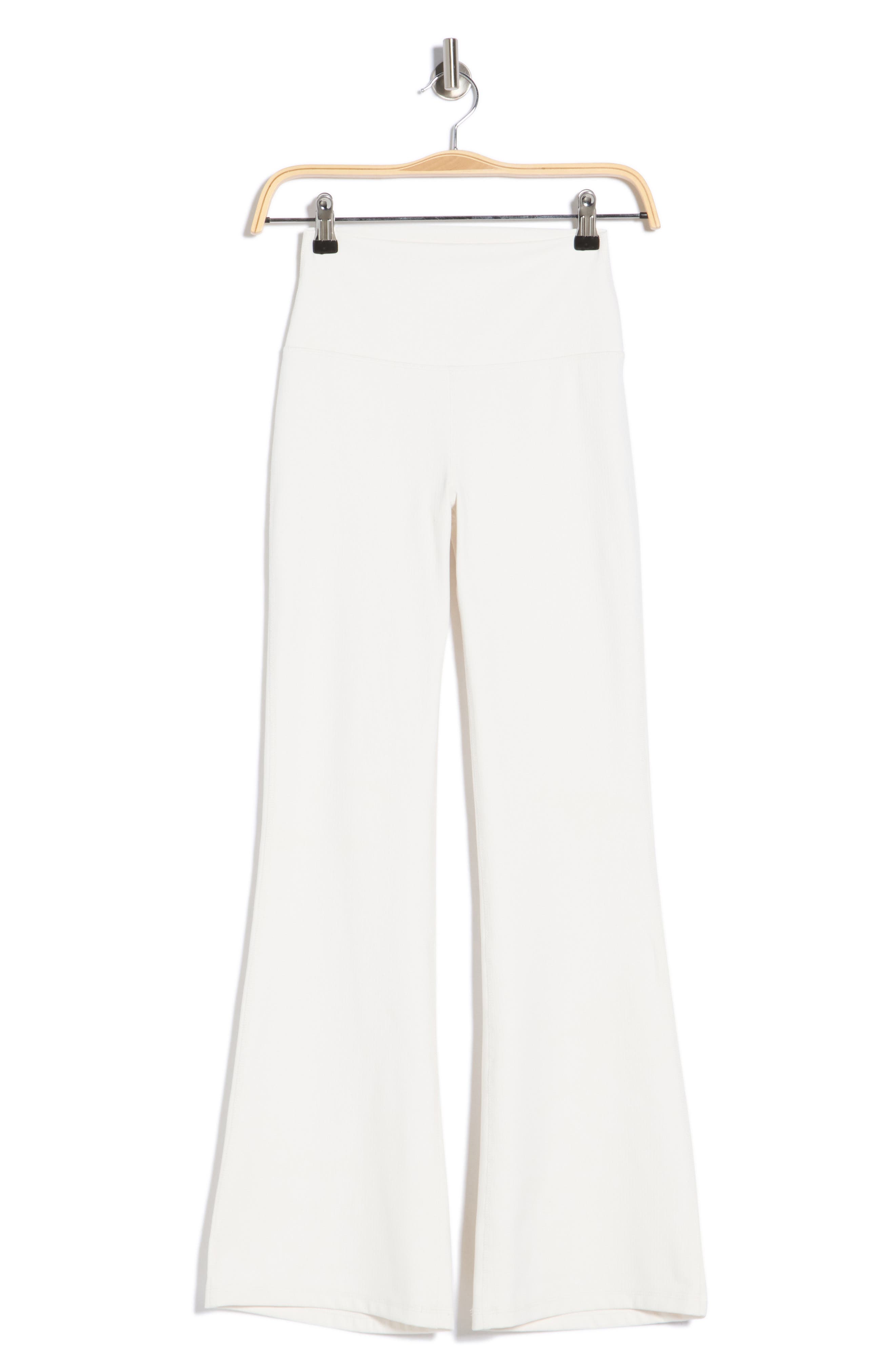 90 DEGREE BY REFLEX Felix Rib Everyday Flare Leggings