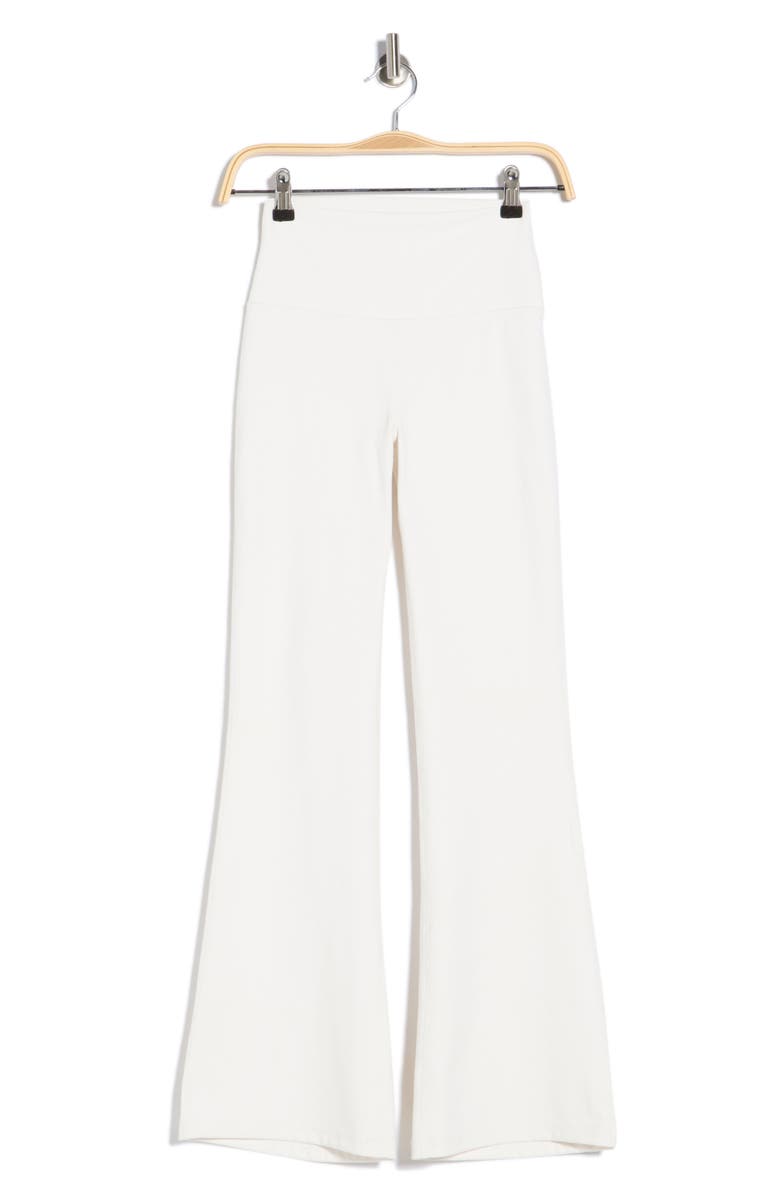 90 DEGREE BY REFLEX Felix Rib Everyday Flare Leggings, Main, color,