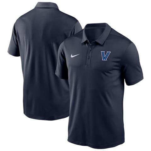 Men's Nike Navy Villanova Wildcats Victory Solid Performance Polo