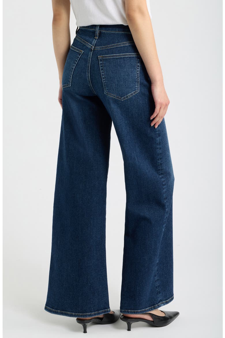 Le Slim Palazzo High Waist Wide Leg Jeans, Alternate, color, SHOWDOWN