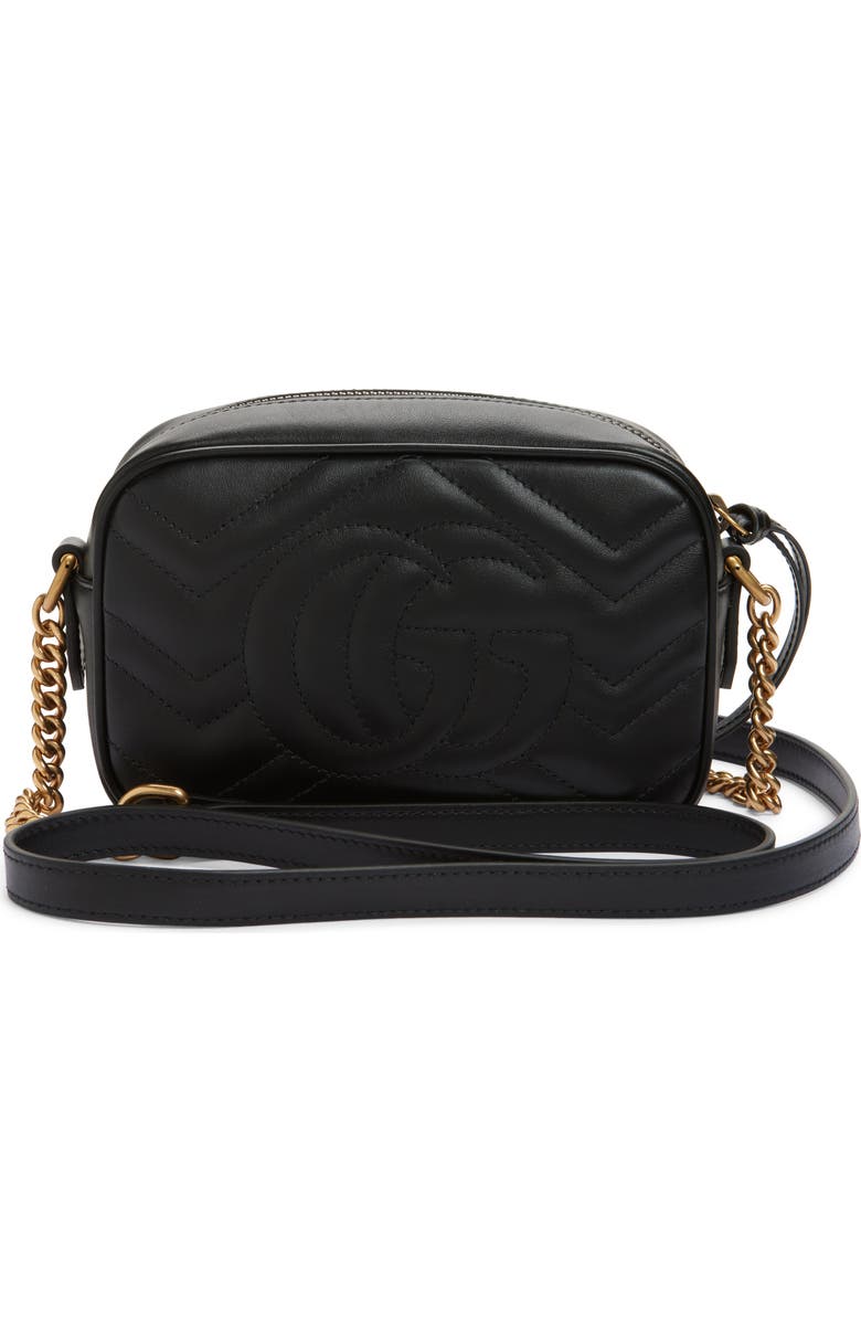 Gucci Matelassé Leather Shoulder Bag, Alternate, color,