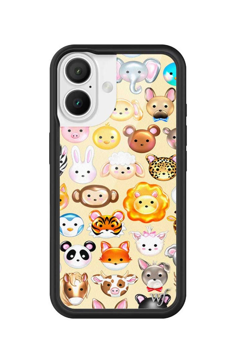 Animal Kingdom iPhone Case, Alternate, color, Yellow
