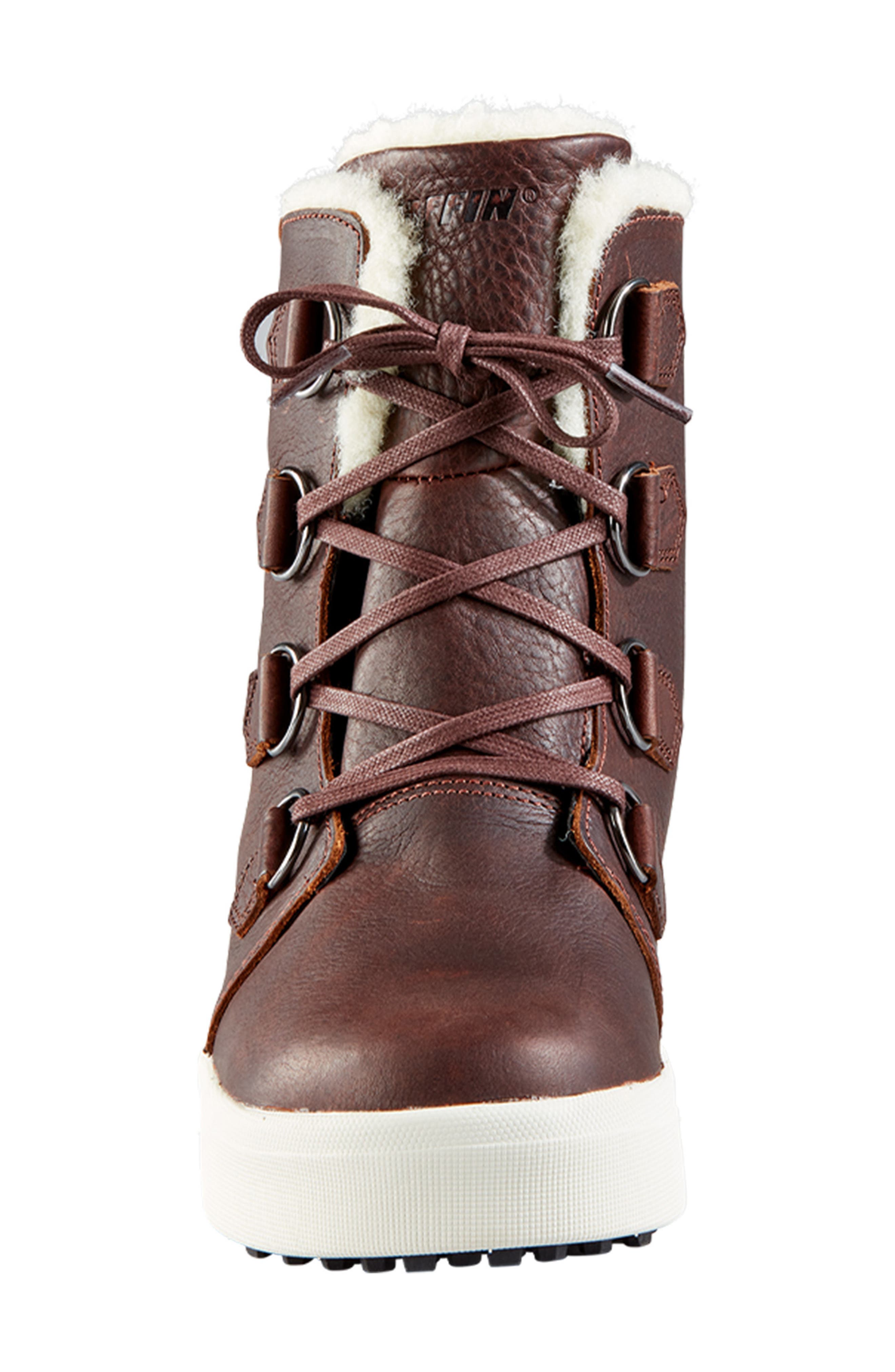 High Park Waterproof Winter Boot, Alternate, color, BROWN