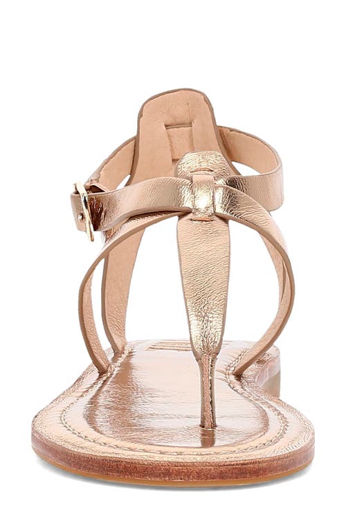 Frye Taylor Metallic Ankle-strap Thong Sandals In Multi