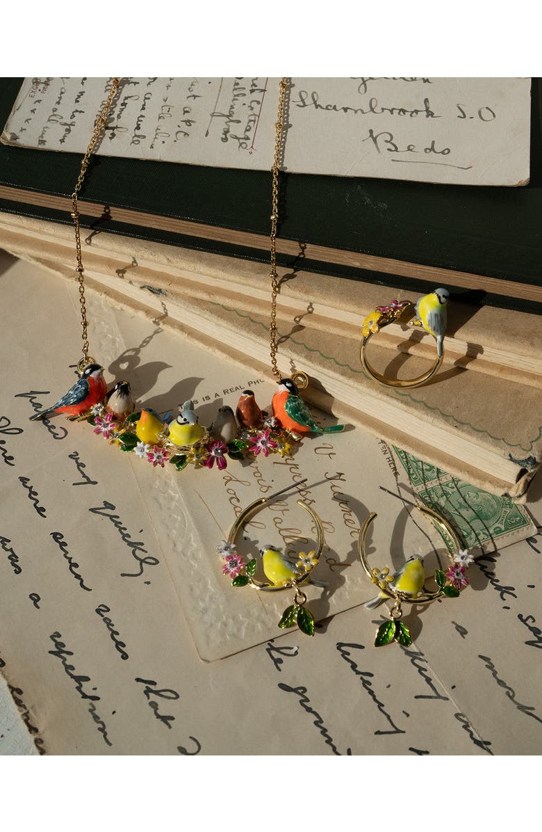 Bill Skinner Studio Songbird Serenade Hoops, Alternate, color, Songbird