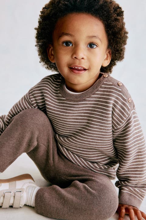 2-Piece Fine-Knit Cotton Set