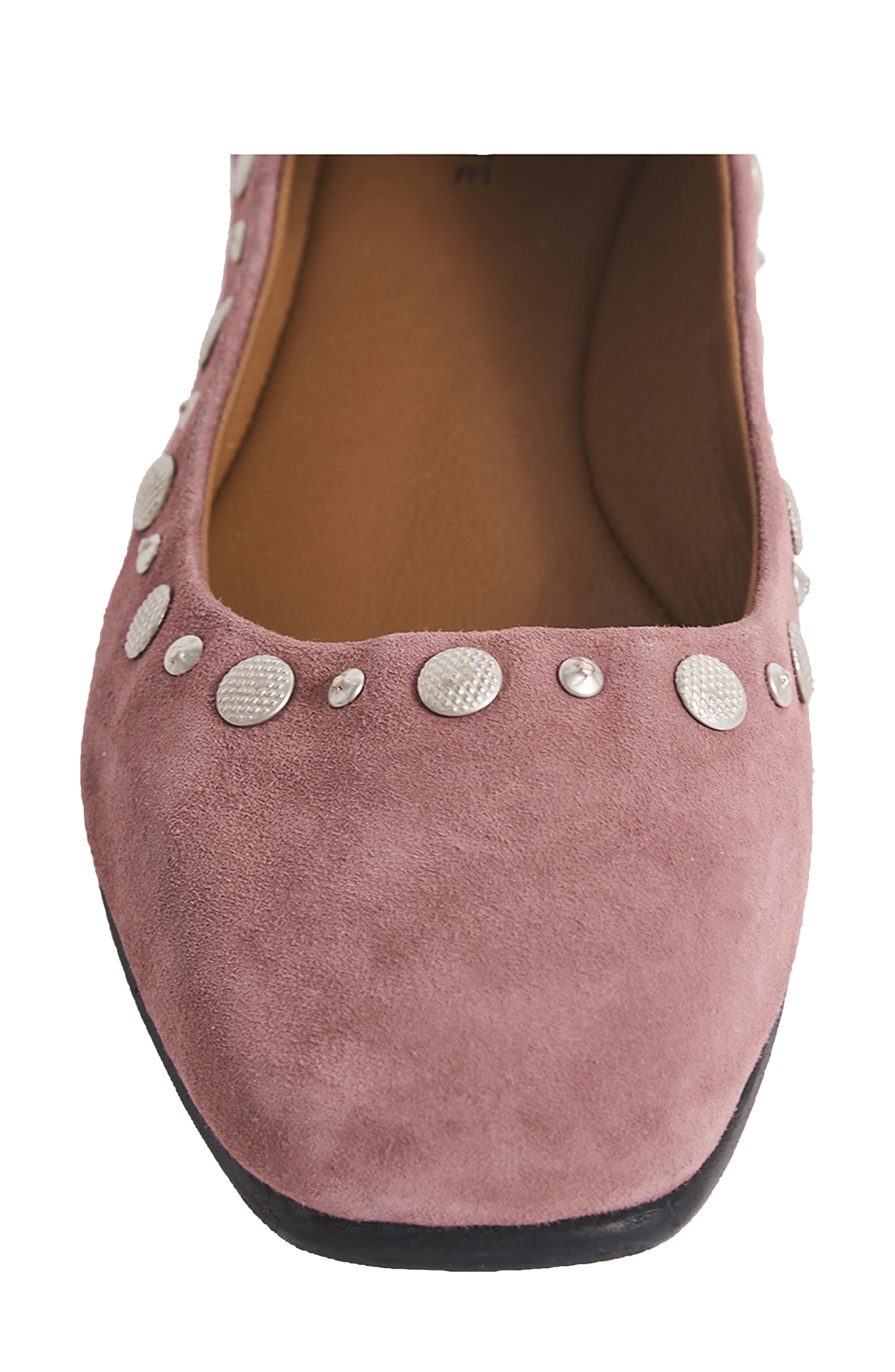 Mystic Mary Jane Flats, Alternate, color, MAUVE SUEDE