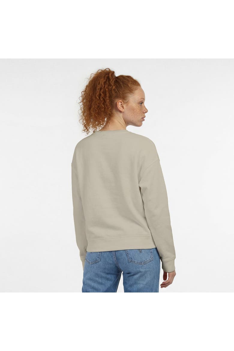 Women's Champion  Light Brown Philadelphia Eagles Powerblend Cocoa Butter Fleece Sweatshirt, Alternate, color, Light Brown