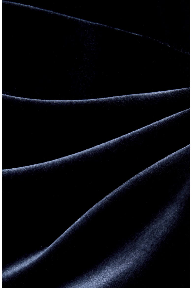 Remi Mock Neck Sleeveless Velvet Top, Alternate, color, GOLD